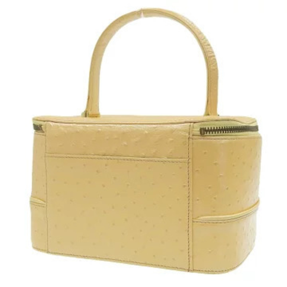 Gianni Versace Vanity Bag Yellow Cosmetic Makeup Clutch